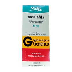 Tadalafila 5mg C/30 Medley
