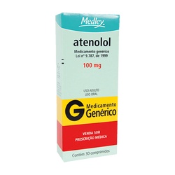 Atenolol 100mg C/30cpr
