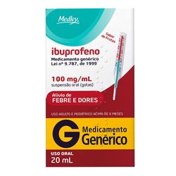 Ibuprofeno 100mg C/20ml