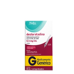 Desloratadina 0,5mg/ml 60ml Medley