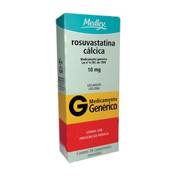 Rosuvastatina Calcica 10mg C/30comp Med