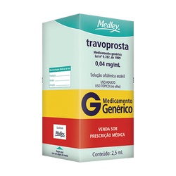 Travoprosta 0,04mg/ml  2,5ml