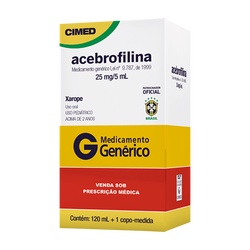 Acebrofilina 25mg/5ml Xarope 120 Ml