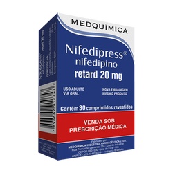 Nifedipress Retard 20mg C/30 Cprs