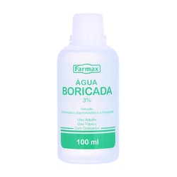 Agua Boricada 3% Gotejador 100ml