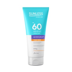 Protetor Sol Sunless Fps60 200gr Toque Seco