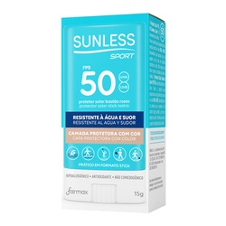 Protetor Sol Sunless Fps50 Sport Bastao 15g
