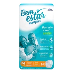 Fralda Ger Bem Estar M C/8