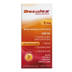 Desalex 5mg C/10 Cprs