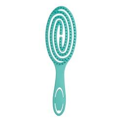 Escova Shower Flex Turquesa Ricca