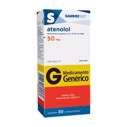 Atenolol 50mg C/30cpr Sandoz