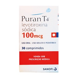 Puran T4 100mcg C/30cprs
