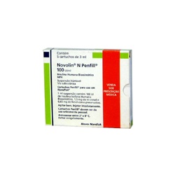 Insulina Novolin N Penfil C/5 Refil