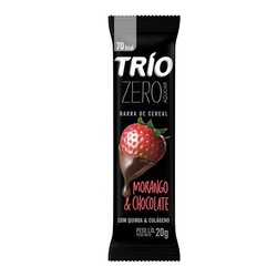 Barra De Cereais Trio Morango C/chocolate Zero 20g
