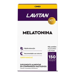 Lavitan Melatonina 0,21mg C/150 Maracuja