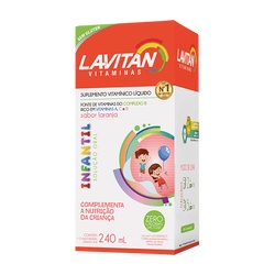 Lavitan Kids Sol 240ml Laranja