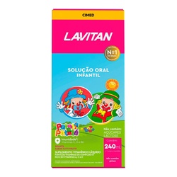 Lavitan Kids Sol 240ml Tuti Fruti