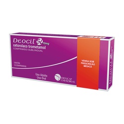 Deocil Sl 10mg C/10 Cprs