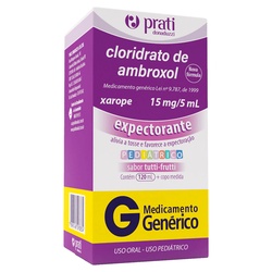 Ambroxol Xpe Pediatrico 120ml Prati
