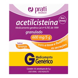 Acetilcisteina 600mg C/16 Saches Prati