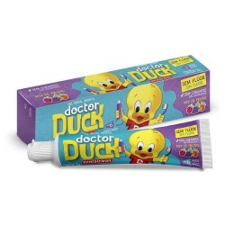 Creme Dental Dr.duck 50gr Sem Fluor Gel