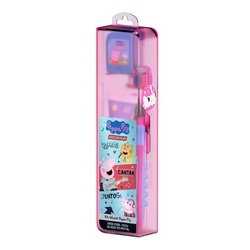 Kit Dclean Peppa Pig Esc+fio+gel 50g