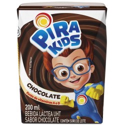 Bebida Lactea Pirakids Chocolate Tp 200ml