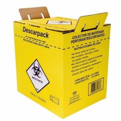 Caixa Coletora Nr 13l Perfurante Cortante Descarpack