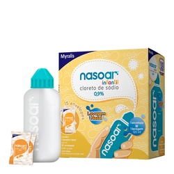 Nasoar Inf 0,9% Sol Nasal C/15 Env + Lavador Nasal 120ml