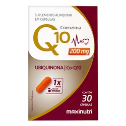 Coenzima Q10 200mg 30cp Maxinutri