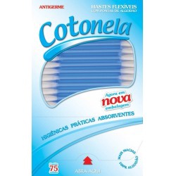 Hastes Flex Cotonela  Azul Kids 75 Unidades