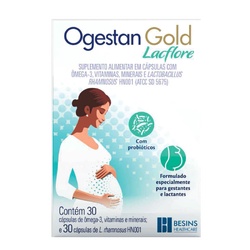 Ogestan Gold Lacflore C/30cpr