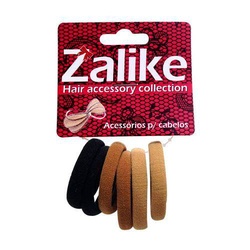Elastico Silicone Zalike 6mm Seme Colorido 6un