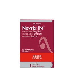 Nevrix Im 100mg+100mg+500mcg 3 Amp C/ 2ml