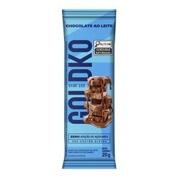 Chocolate Ao Leite 20g Goldko