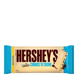 Choc Hersheys Cookies Creme 77g