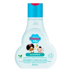 Sh Turma Da Monica Suave Cabel Crespos S/  Embaraco 200ml