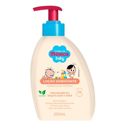 Locao Turma Da Monica Hidratacao Intensa 200ml
